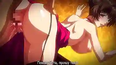 Мамашу и её дочь чпокнули в хентай порнушке